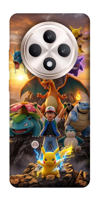Чехол на Oppo Reno 12 F 4G/5G Pokemon фото 1 из 1