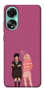 Чохол на Oppo A78 4G Raven & Rainbow Wednesday фото 1 з 1