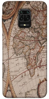 Чехол на Xiaomi Redmi Note 9s / Note 9 Pro / Note 9 Pro Max Карта путешествий фото 1 из 1