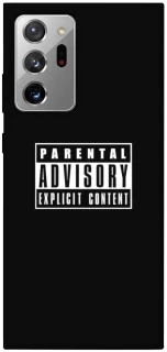 Чехол на Samsung Galaxy Note 20 Ultra Parental Advisory Label фото 1 из 1