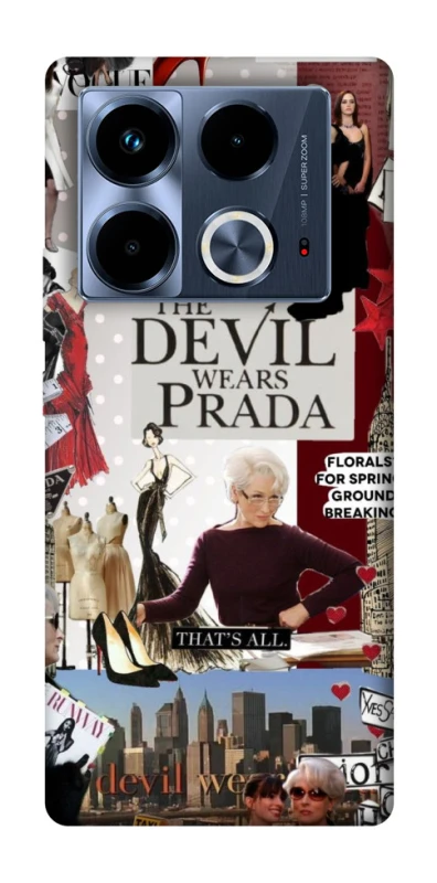 Чохол на Infinix Note 40 4G Fashion collage ver.15 фото 1 з 1