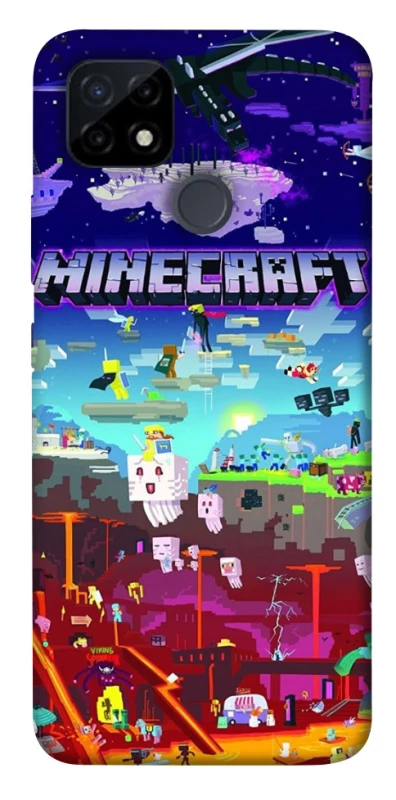 Чехол на Realme C25Y Minecraft world фото 1 из 1