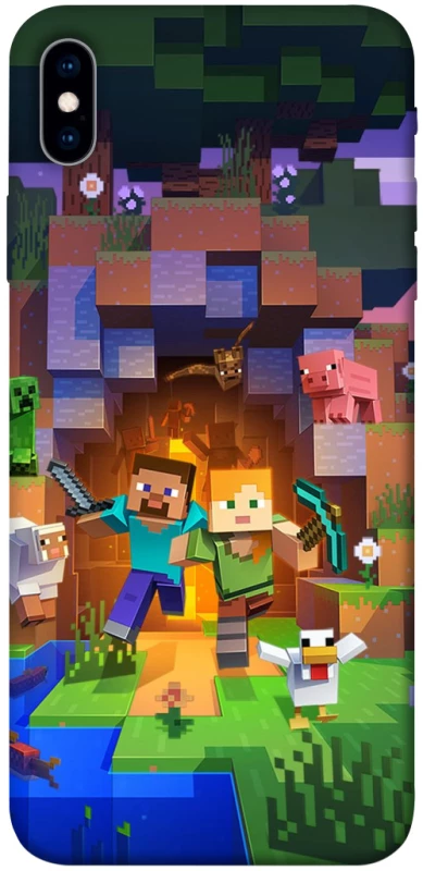 Чехол на Apple iPhone XS Max (6.5") Minecraft game фото 1 из 1