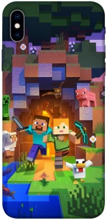 Чехол на Apple iPhone XS Max (6.5") Minecraft game фото 1 из 1