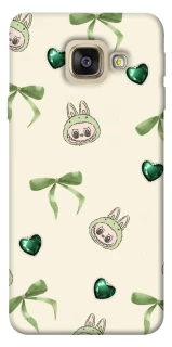 Чохол на Samsung A520 Galaxy A5 (2017) Labubu Green Heart фото 1 з 1
