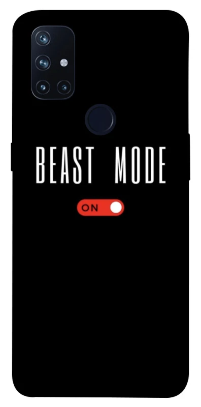 Чохол на OnePlus Nord N10 5G Beast mode фото 1 з 1