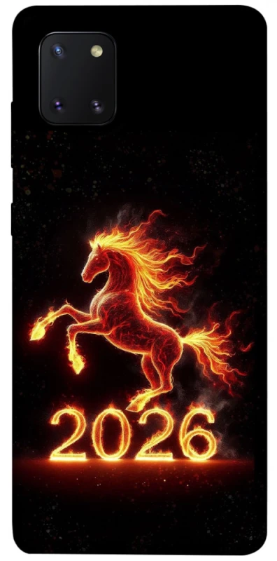 Чохол на Samsung Galaxy Note 10 Lite (A81) Red Fire Horse ver.1 фото 1 з 1