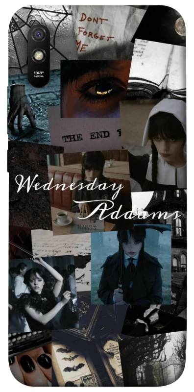 Чохол на Xiaomi Redmi 9A Wednesday Collage ver.1 фото 1 з 1