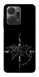 Чехол на Huawei Honor X7a Travel Map фото 1 из 1