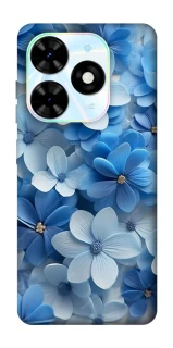 Чохол на TECNO Spark Go 2024 Сині квіти фото 1 з 1