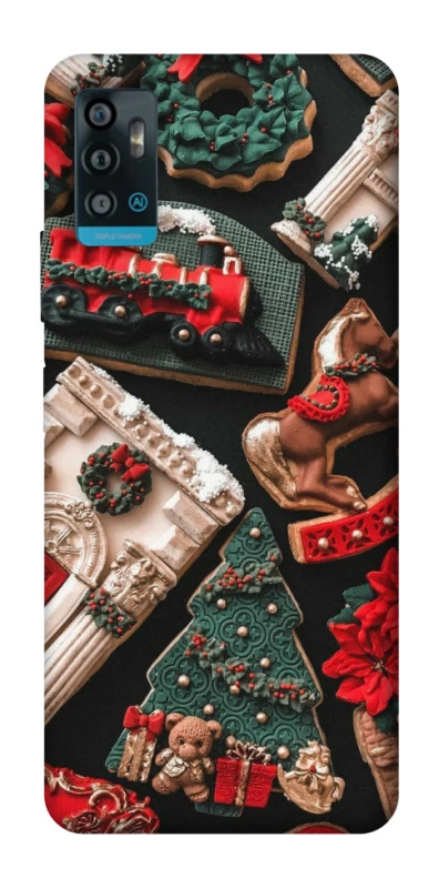 Чохол на ZTE Blade A71 Новорічний v20 фото 1 з 1