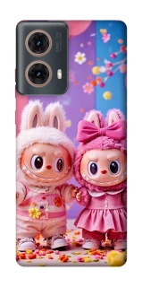 Чехол на Motorola Moto G85 Labubu twins ver.2 фото 1 из 1