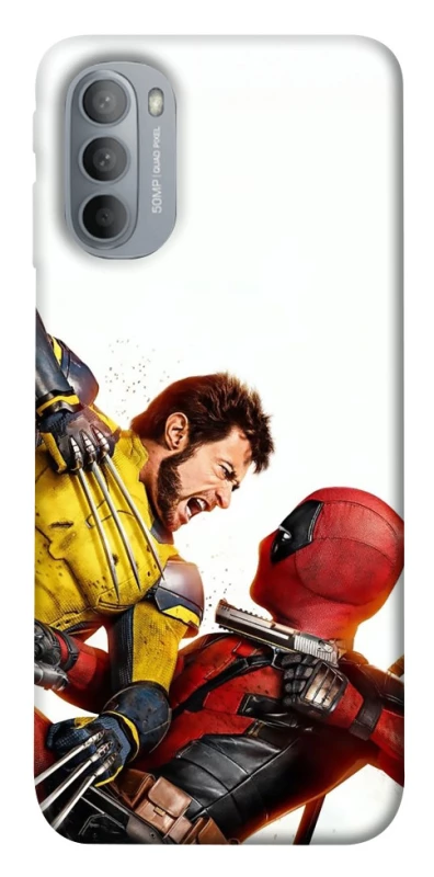 Чохол на Motorola Moto G31 Deadpool and Wolverine фото 1 з 1