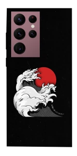 Чехол на Samsung Galaxy S22 Ultra Волны Японии v2 фото 1 из 1