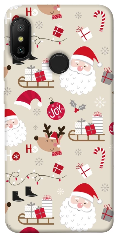 Чохол на Xiaomi Mi A2 Lite / Xiaomi Redmi 6 Pro Новорічний v1 фото 1 з 1