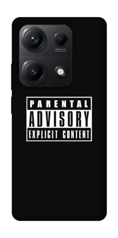 Чехол на Xiaomi Redmi Note 14S Parental Advisory Label фото 1 из 1