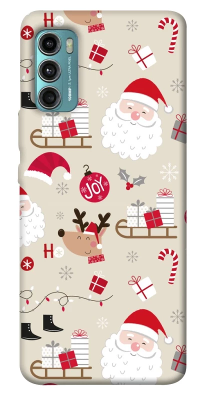 Чохол на Motorola Moto G60 Новорічний v1 фото 1 з 1