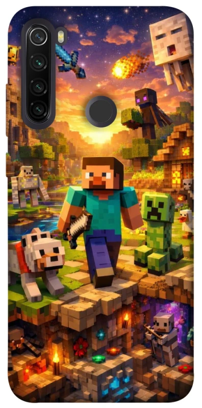 Чохол на Xiaomi Redmi Note 8T Minecraft v6 фото 1 з 1