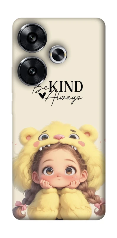 Чохол на Xiaomi Poco F6 Be kind фото 1 з 1