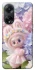 Чохол на Oppo A58 4G Labubu & Flowers ver.1 фото 1 з 1