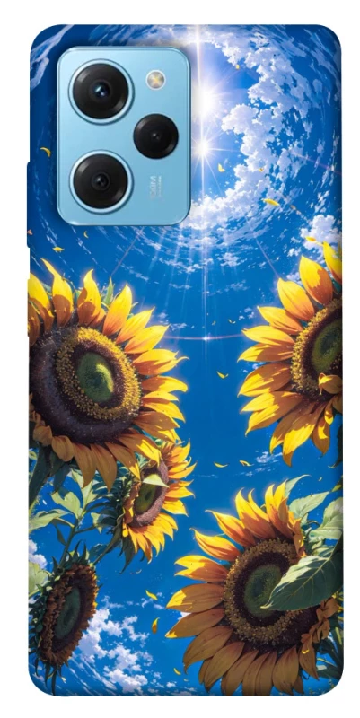 Чохол на Xiaomi Poco X5 Pro 5G Sunflowers фото 1 з 1