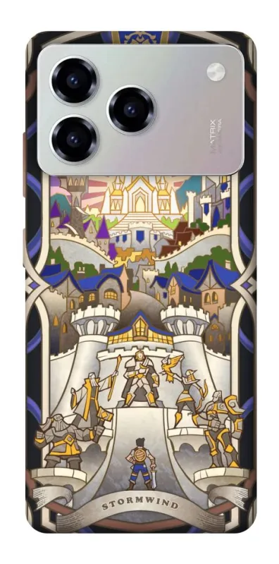 Чехол на ZTE Blade A76 WOW forever stormwind фото 1 из 1