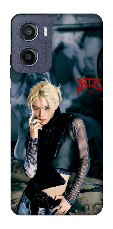 Чохол на Motorola Moto E15 Felix v2- Stray Kids фото 1 з 1