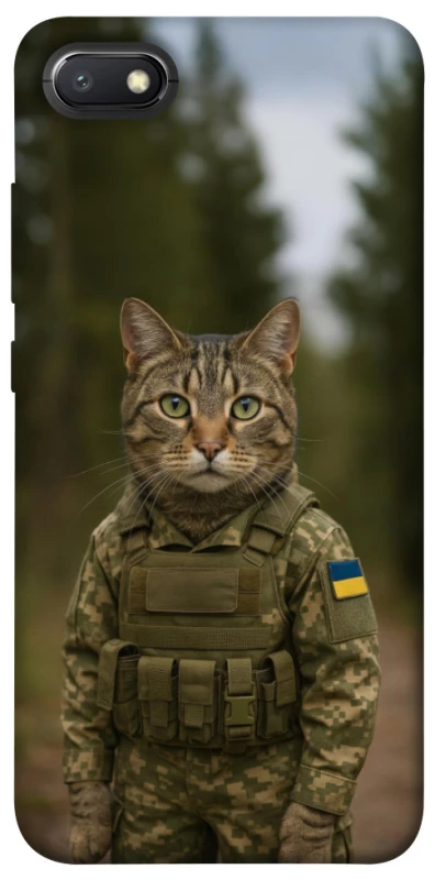 Чохол на Xiaomi Redmi 6A Кіт захисник фото 1 з 1