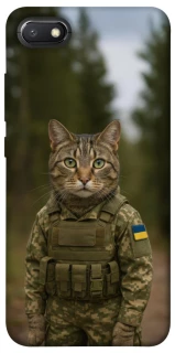 Чехол на Xiaomi Redmi 6A Кот защитник фото 1 из 1