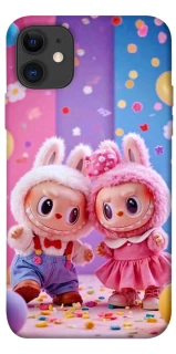 Чехол на Apple iPhone 11 (6.1") Labubu twins ver.3 фото 1 из 1