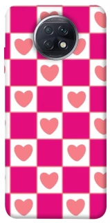 Чехол на Xiaomi Redmi Note 9 5G / Note 9T Chess heart фото 1 из 1