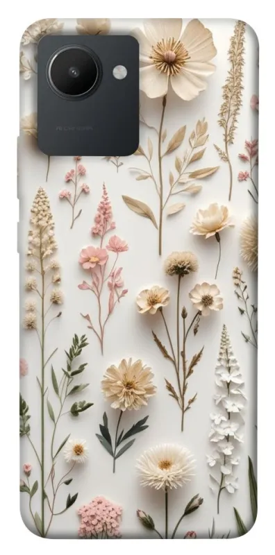 Чохол на Realme C30s Floral design ver.1 фото 1 з 1