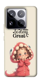 Чехол на Xiaomi 15 Pro Make today great фото 1 из 1