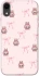 Чохол на Apple iPhone XR (6.1") Pink bows and Labubus фото 1 з 1