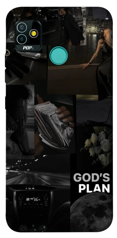 Чохол на TECNO POP 5 God's plan фото 1 з 1