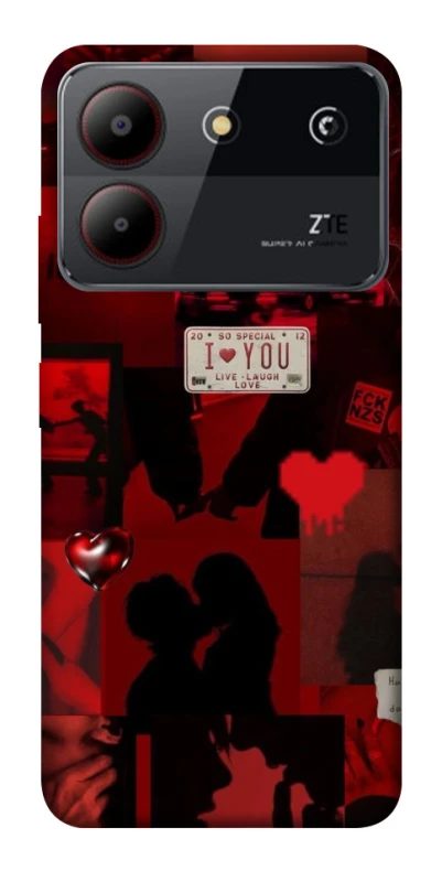 Чохол на ZTE Blade A54 4G Love collage ver.2 фото 1 з 1