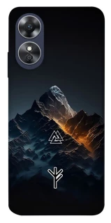 Чехол на Oppo A17 Руны в горах фото 1 из 1