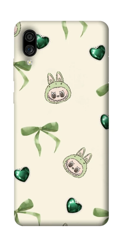 Чохол на ZTE Blade A5 (2020) Labubu Green Heart фото 1 з 1