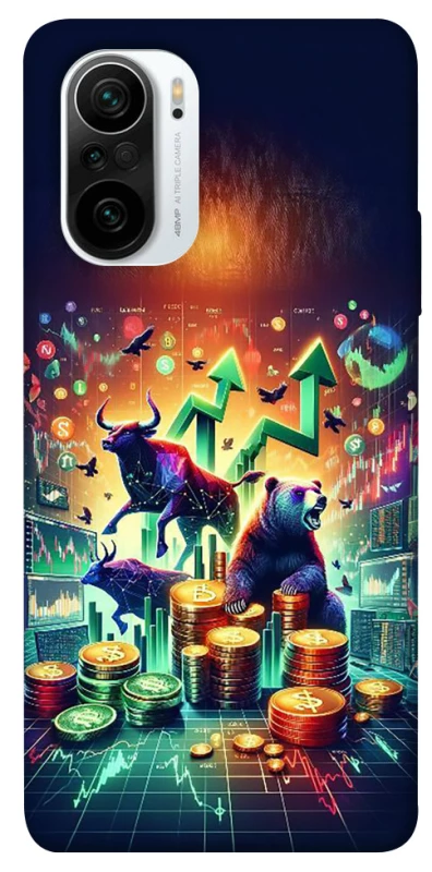 Чохол на Xiaomi Redmi K40 / K40 Pro / K40 Pro+ / Poco F3 Crypto market фото 1 з 1