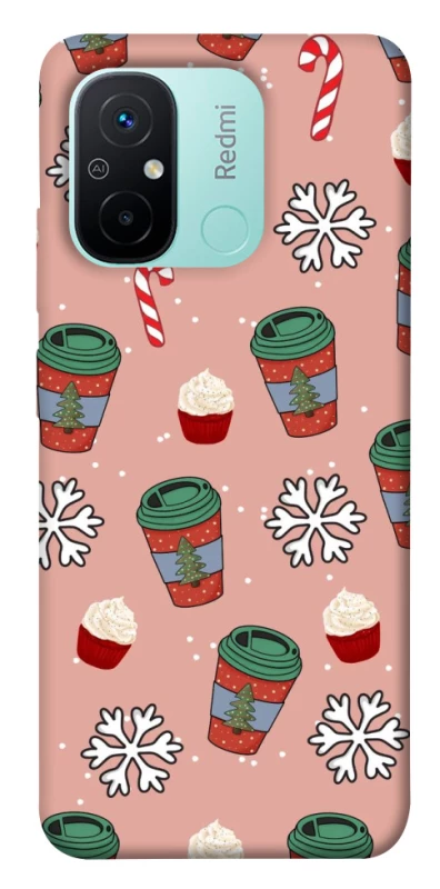 Чехол на Xiaomi Redmi 12C / Poco C55 Новогодний v38 фото 1 из 1