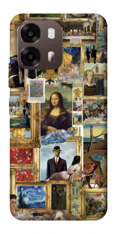 Чехол на Oppo A6 Art collage ver.9 фото 2 из 2