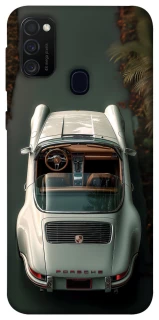 Чехол на Samsung Galaxy M30s / M21 White porsche фото 1 из 1