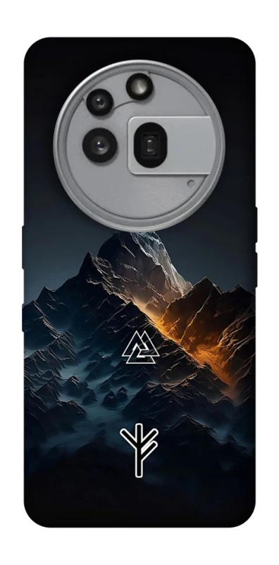 Чехол на Nothing Phone (3a) Pro Руны в горах фото 1 из 1