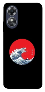 Чехол на Oppo A17 Волны Японии фото 1 из 1