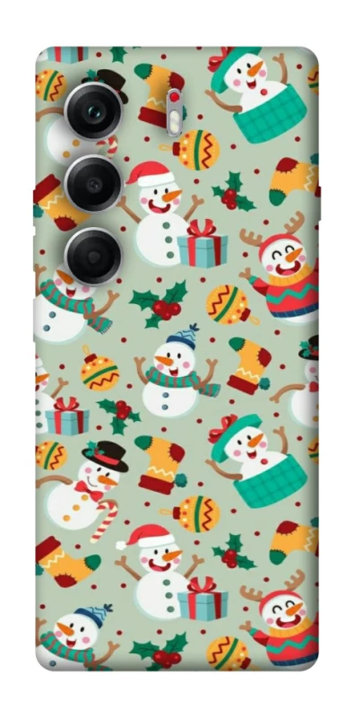 Чехол на Tecno Camon 40 Новогодний v2 фото 1 из 1