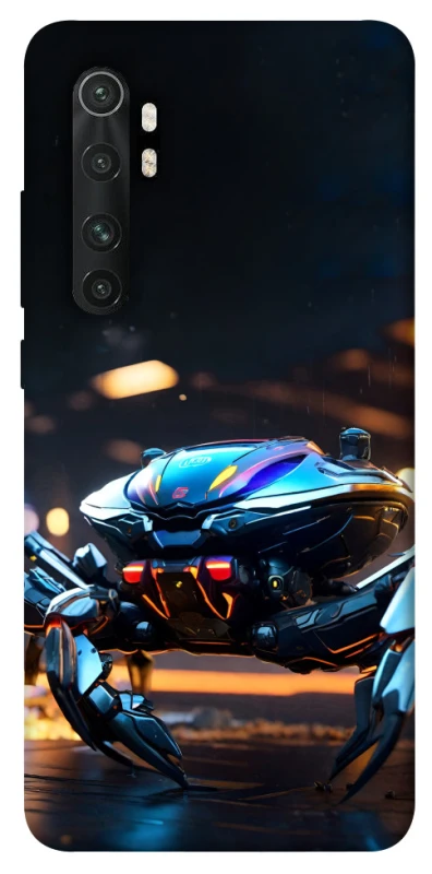 Чехол на Xiaomi Mi Note 10 Lite Cyber ​​crab фото 1 из 1