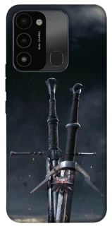 Чохол на TECNO Spark 8C Мечі Ведьмака фото 1 з 1