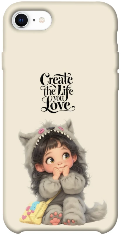 Чохол на Apple iPhone SE (2020) Create the life you love фото 1 з 1