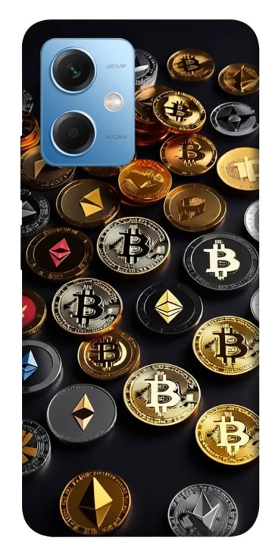 Чехол на Xiaomi Poco X5 5G Many coins фото 1 из 1