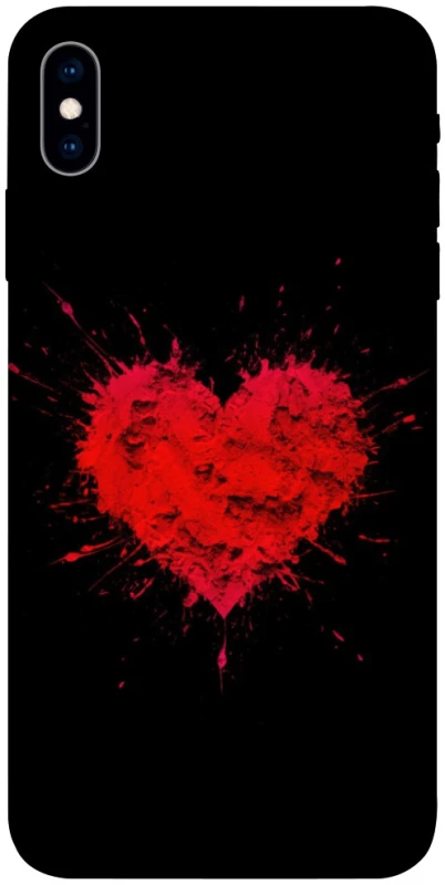 Чохол на Apple iPhone X (5.8") Splash heart фото 1 з 1